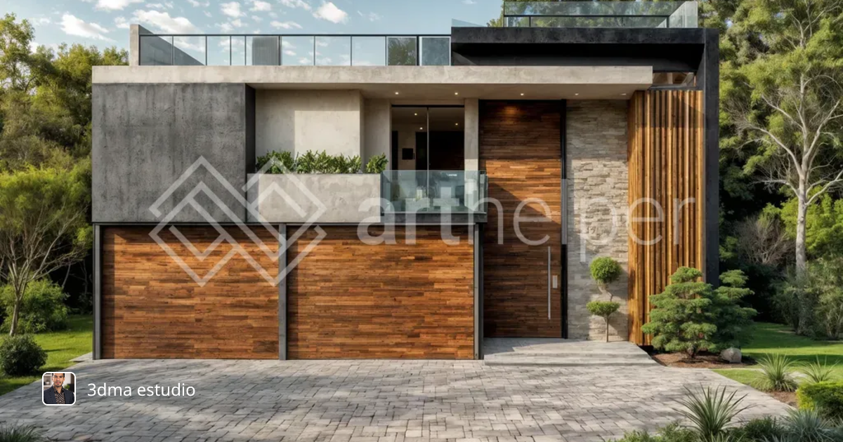 Fachada Principal by 3dma estudio
