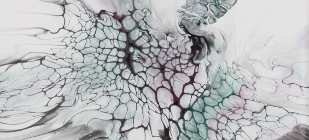 Fluid Harmony: An Abstract Dance of Color and Texture in Motion