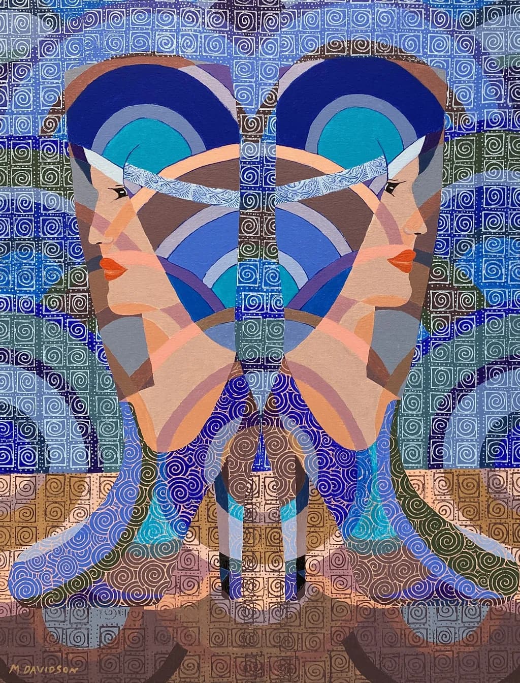 Tall Boots Reflection