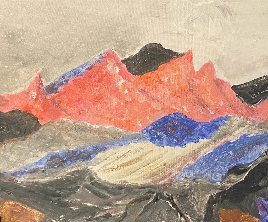 Mountain Symphony: A Dance of Color and Texture in Nature's Embrace
