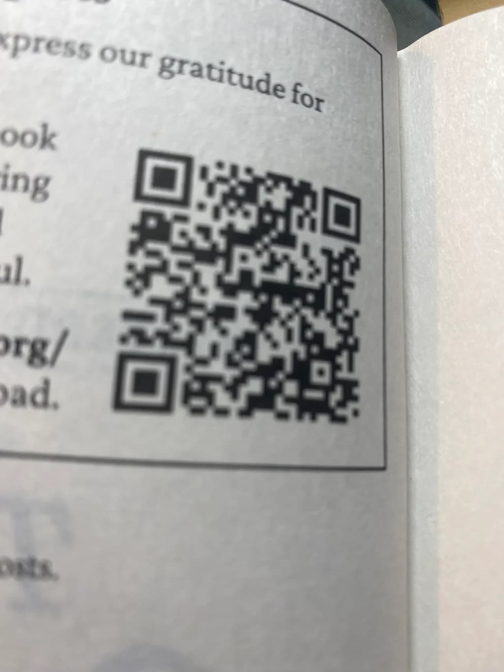 Digital Connection: A QR Code Journey Through Gratitude