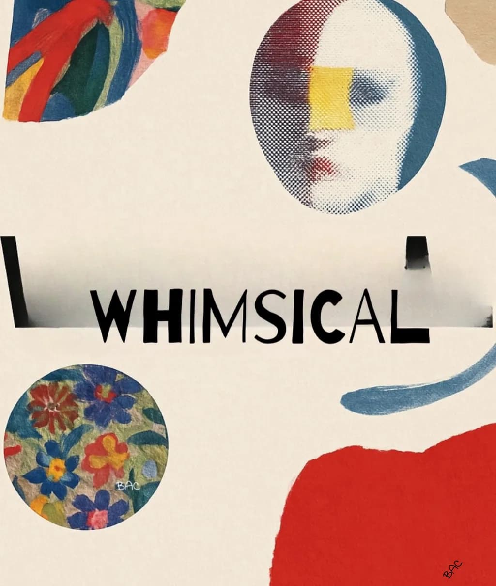 Whimsical Encounters: A Playful Journey Through Colorful Abstract Realms