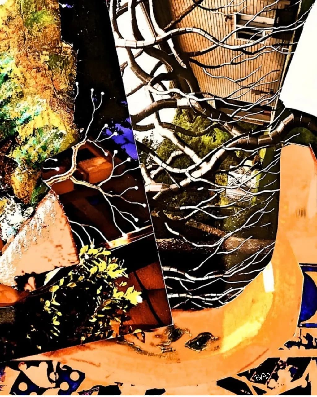 "Reflections of Nature: A Digital-Analog Journey Through Color and Form"