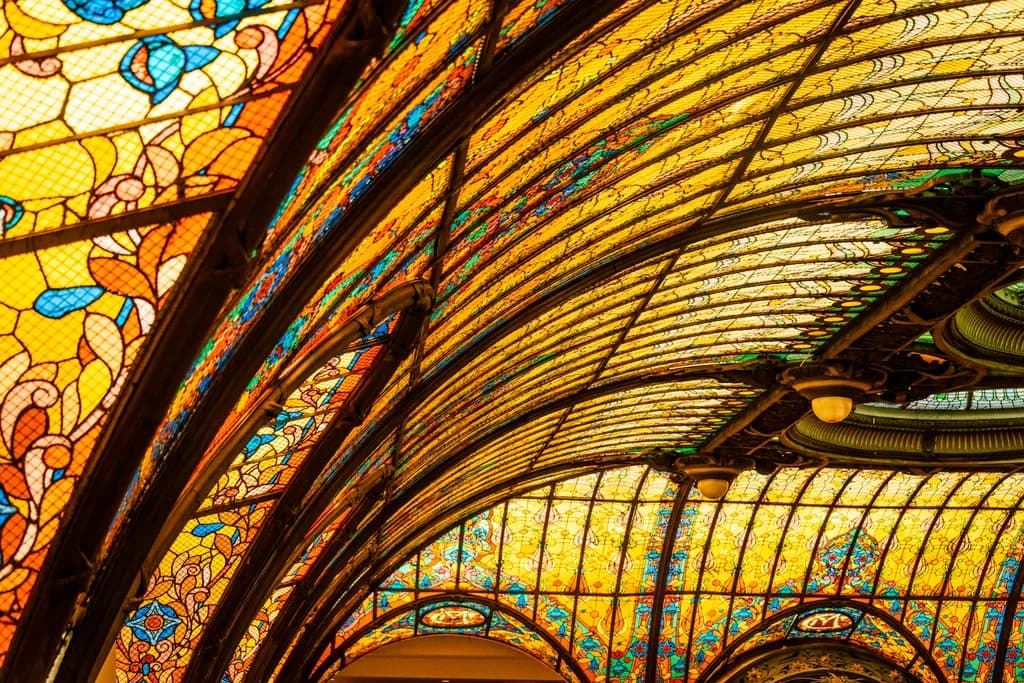 Radiant Mosaic: A Dance of Light and Color in Stained Glass Architecture