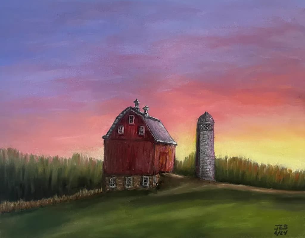 Rustic Sunset Farm