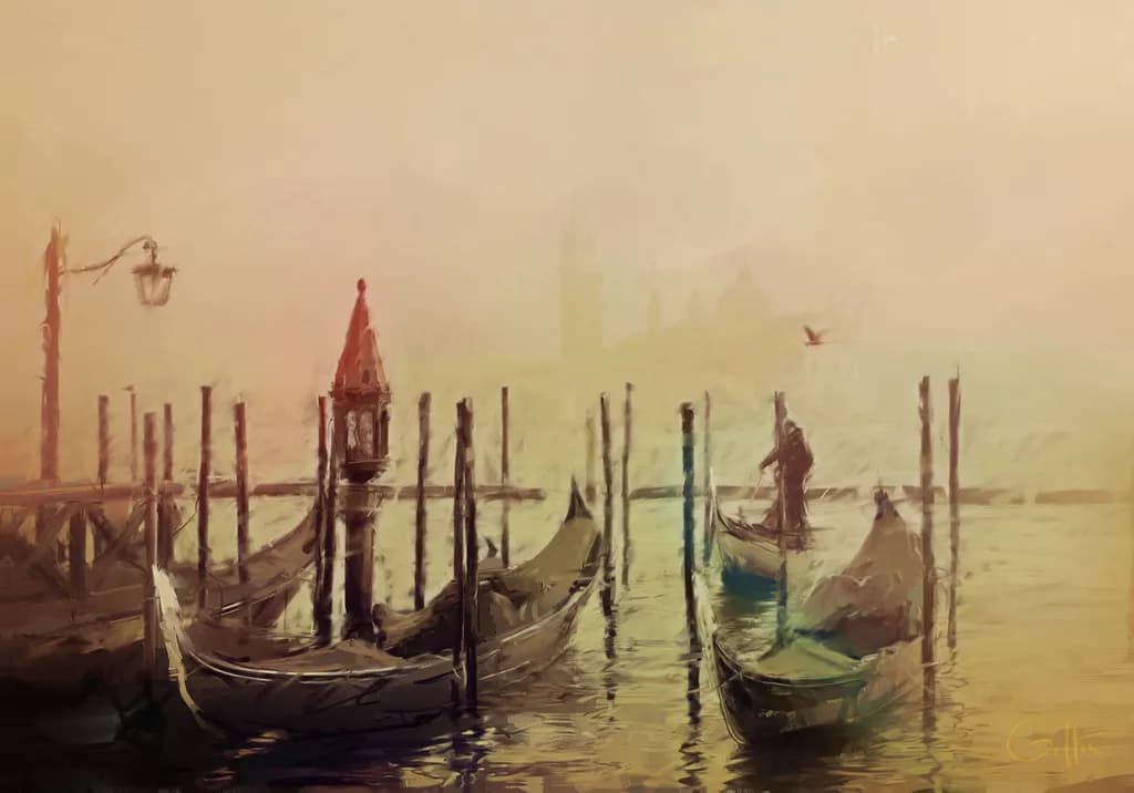 Fogbound Gondolas