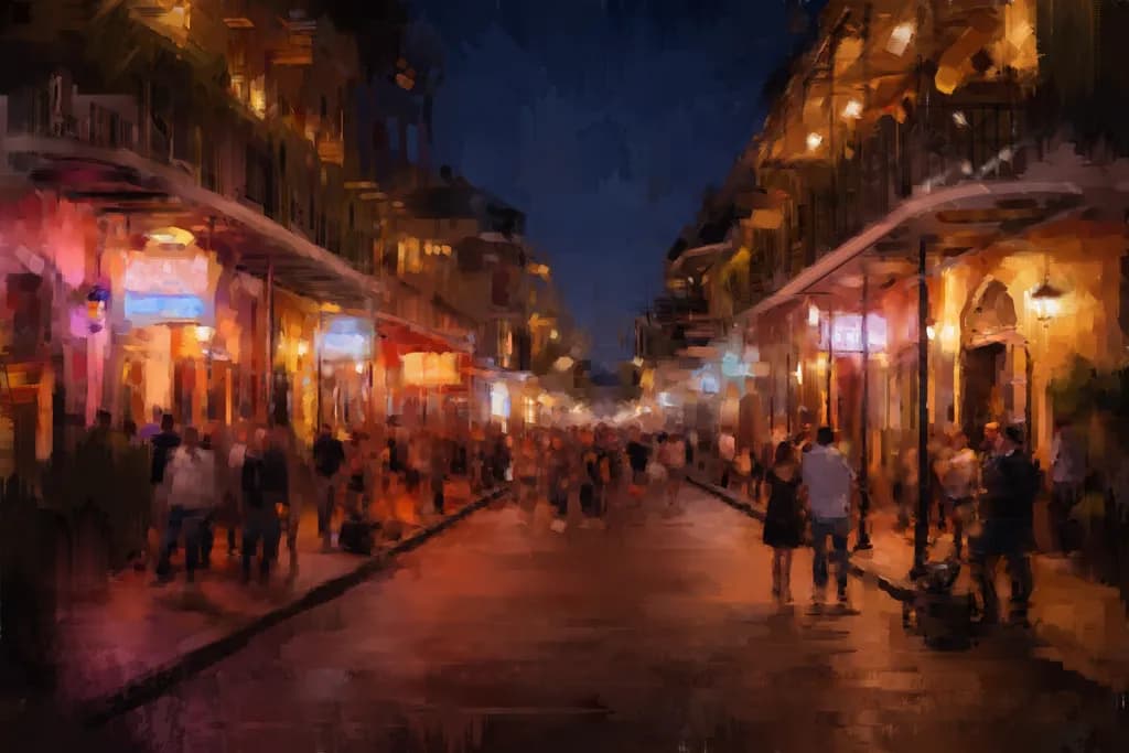 French Quarter Glow
