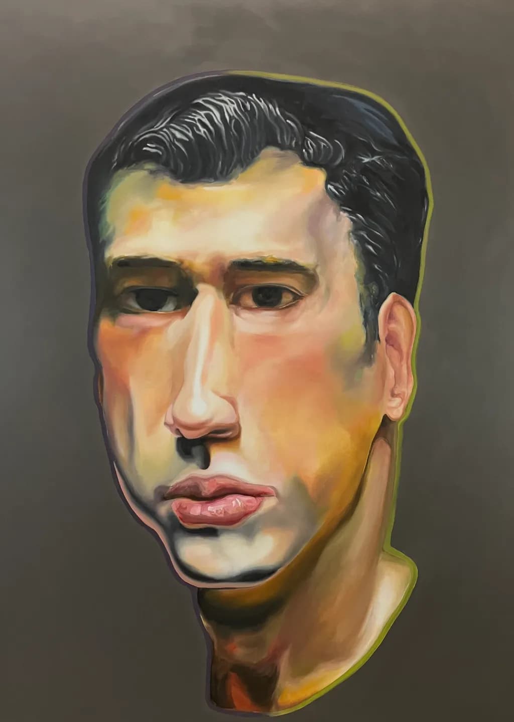 Vibrant Reflections: A Contemporary Portrait of Identity and Emotion