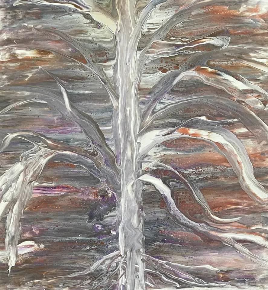 Fluid Monochrome Harmony