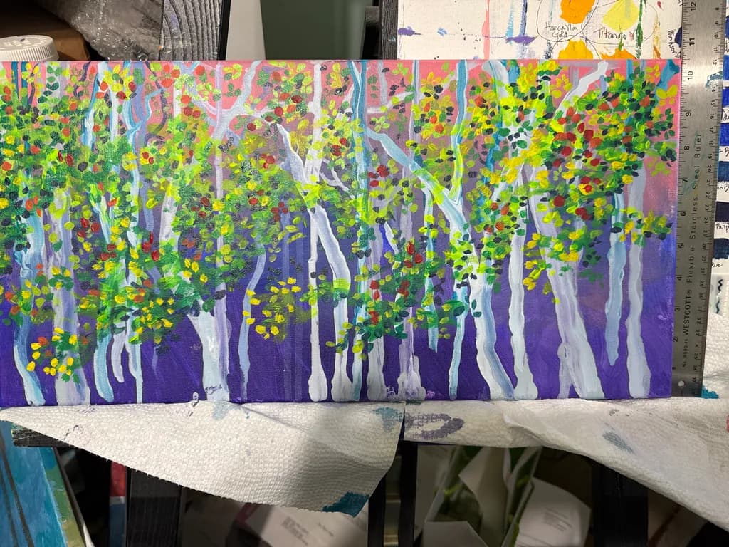 Lively Forest Burst