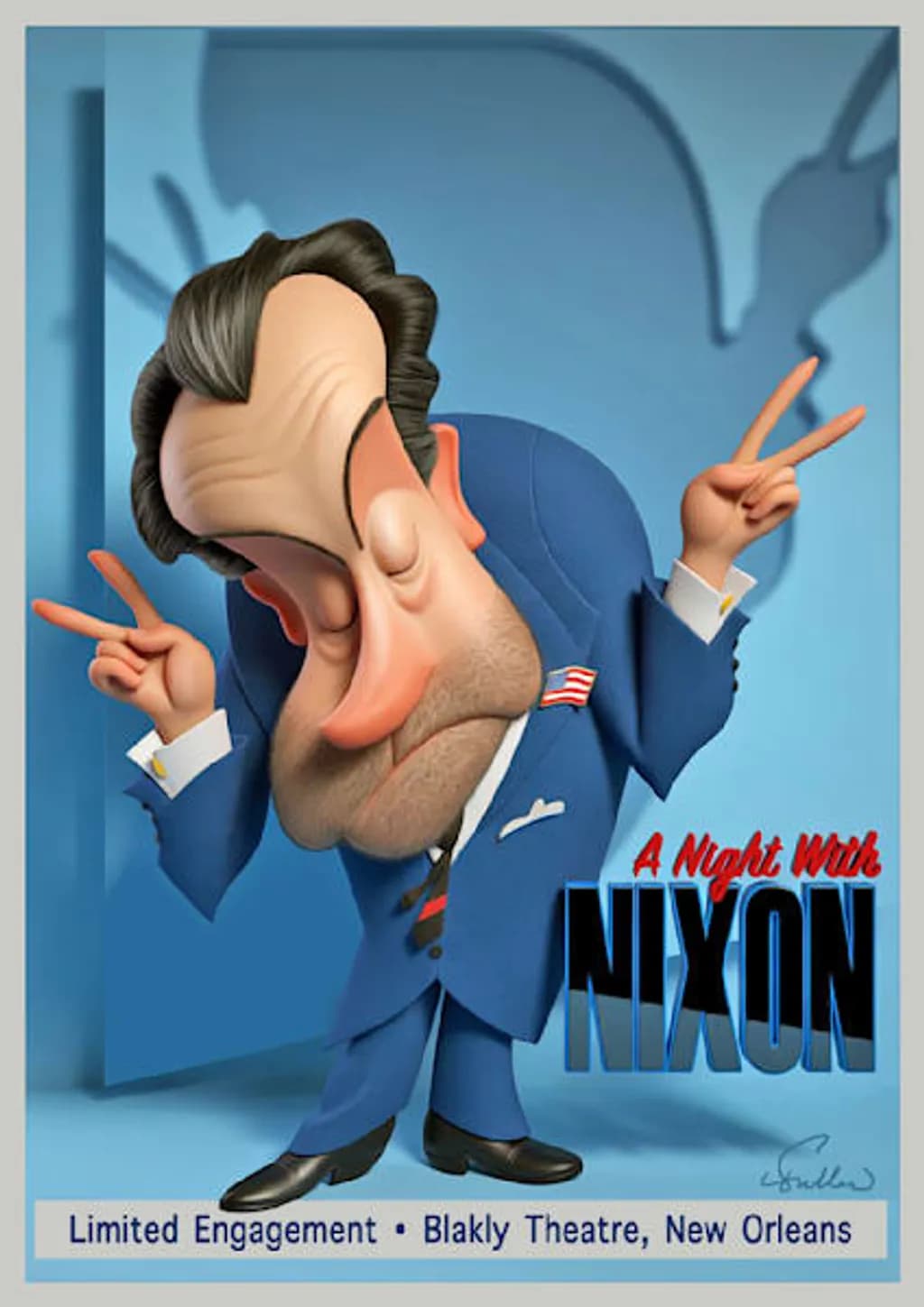 Nixon Strikes a Pose