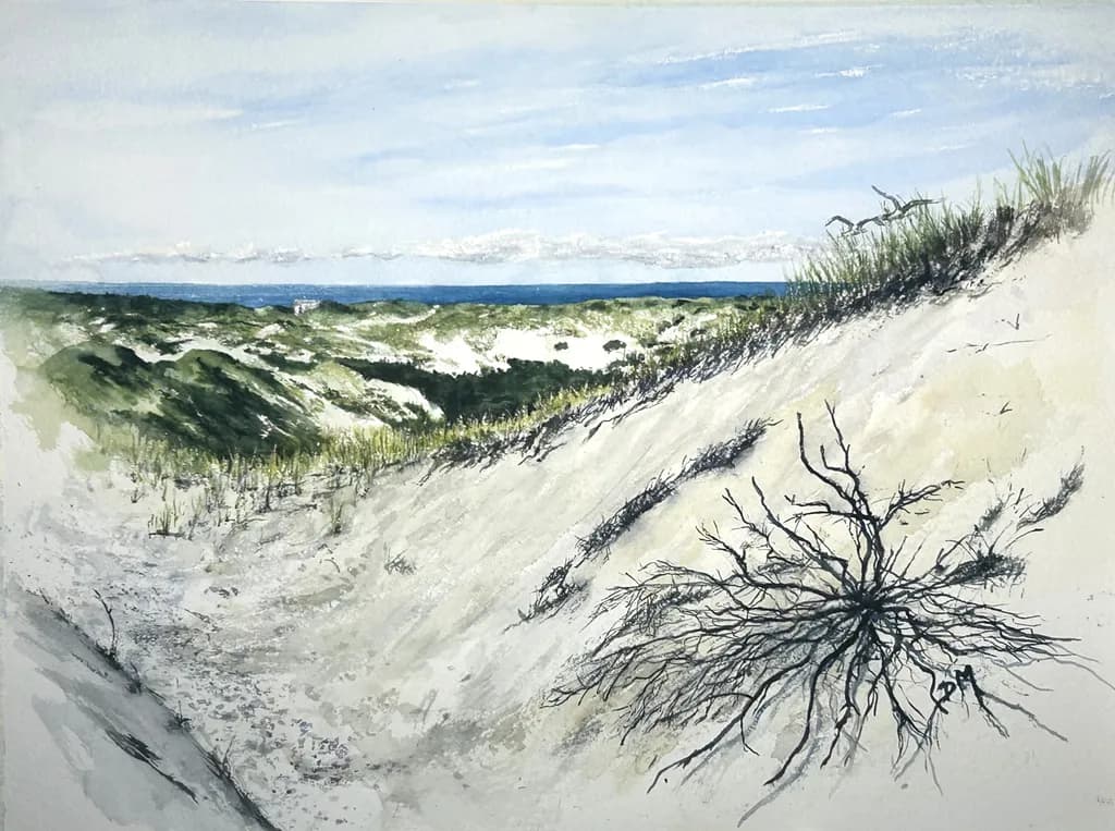 Walking Through Dunes