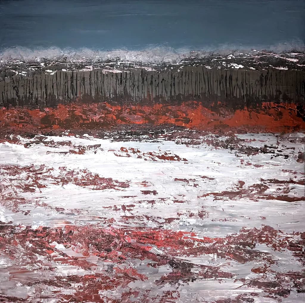Whispers of the Earth: A Textured Journey Through Land and Sky