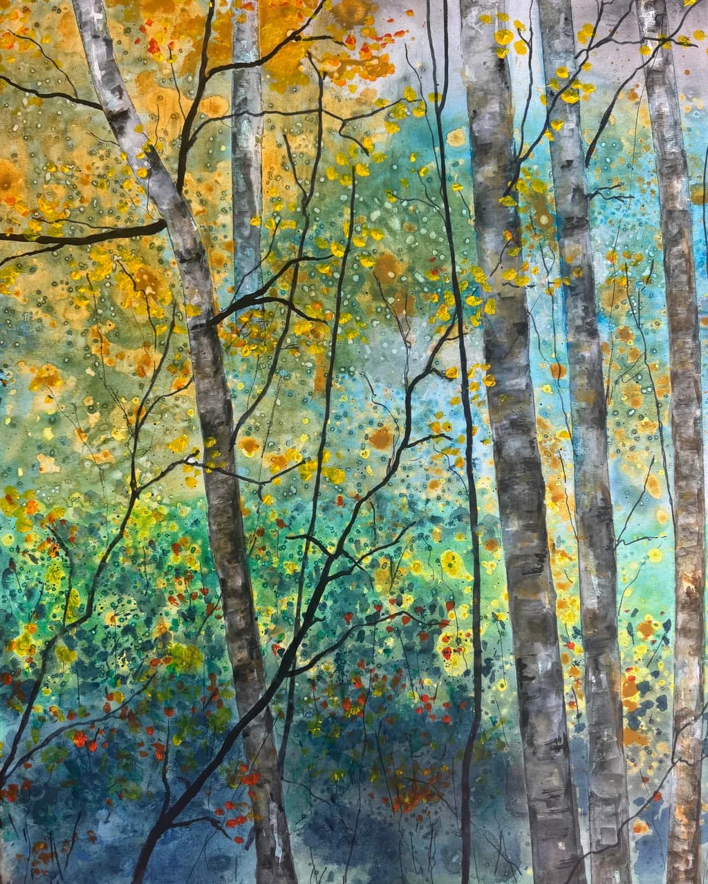 Whispers of Autumn: A Serene Forest Awakening