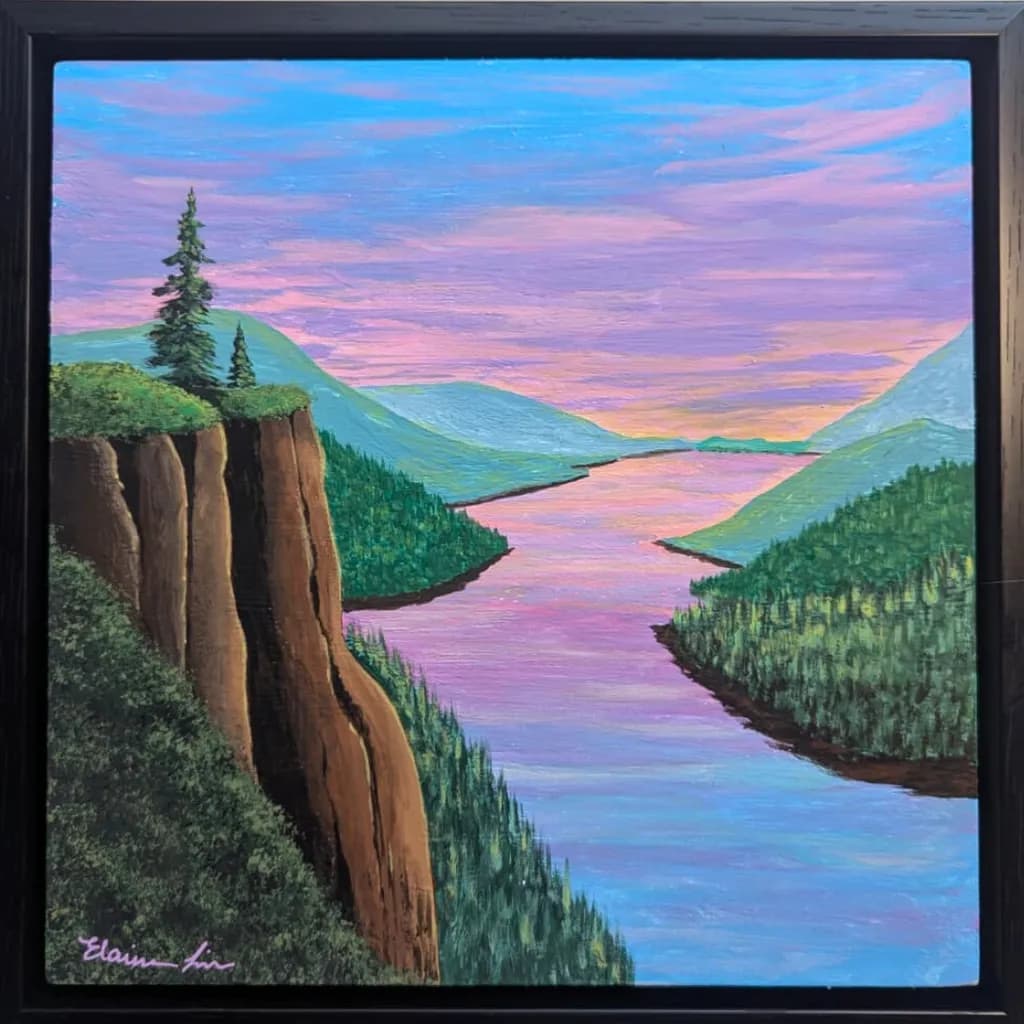 Twilight at the Gorge