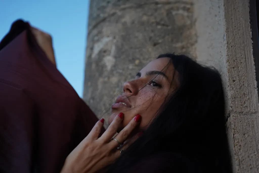 Whispers of Elegance: A Portrait of Introspection and Grace