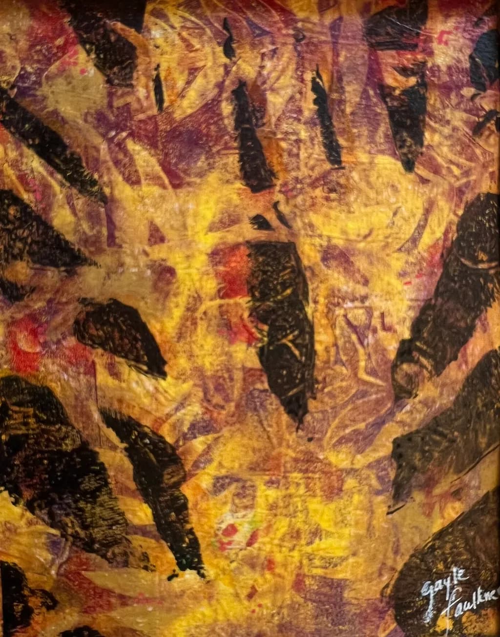 Whispers of Autumn: A Dance of Leaves in Golden Hues
