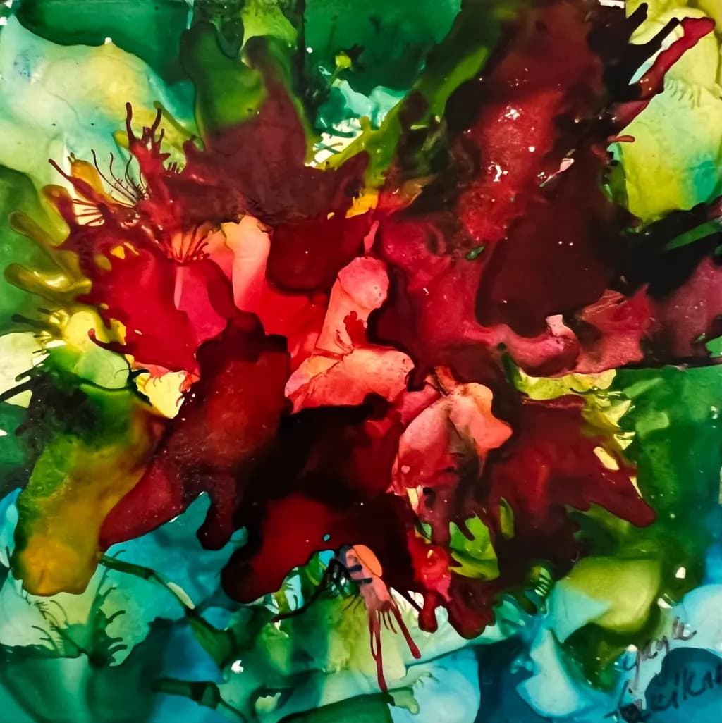 Vibrant Harmony: A Dance of Color and Emotion in Abstract Art