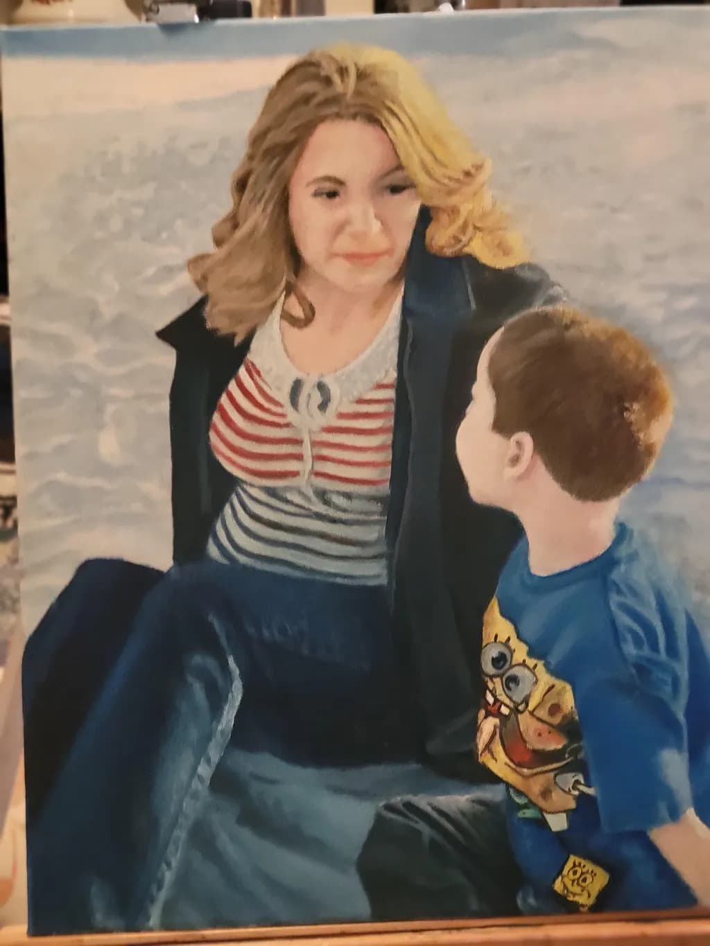 Mother and Son Conversation