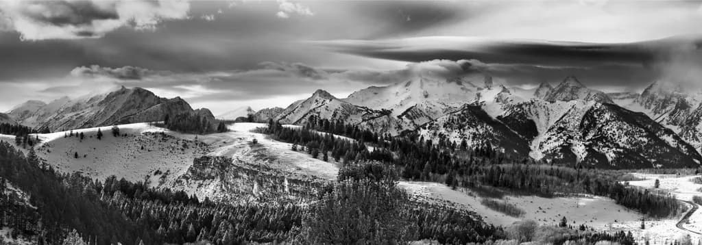 Bridger Teton Panorama