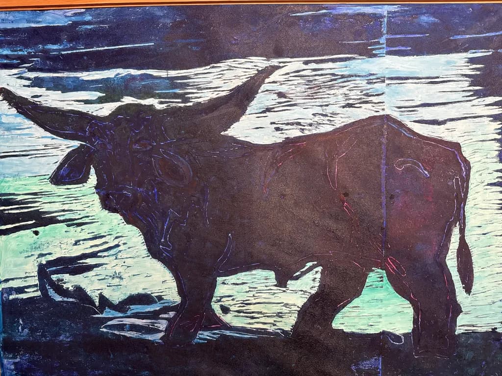 Shadowed Bull