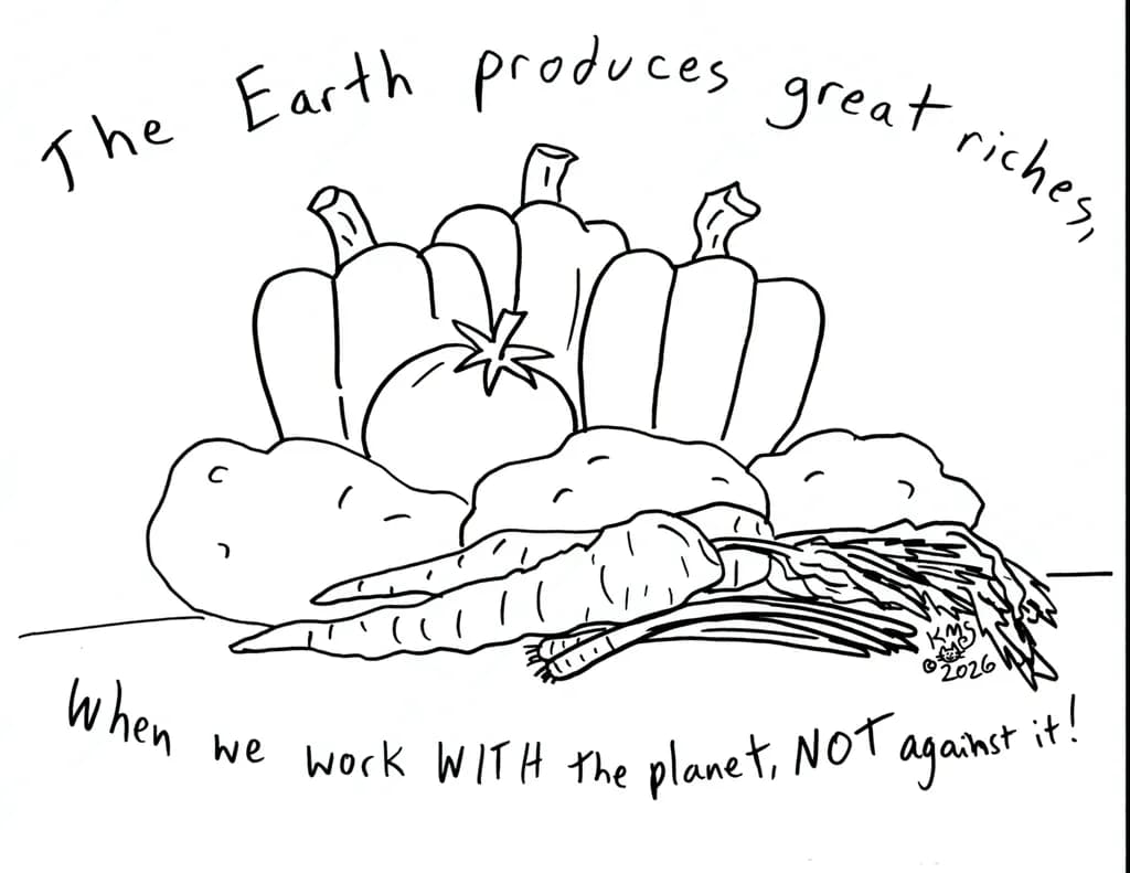 Earth Produces Great Riches