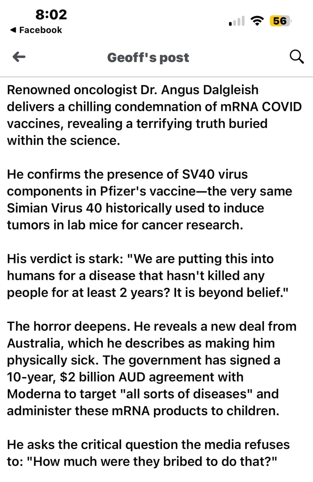 Chilling Revelations: The Hidden Truth Behind mRNA Vaccines and SV40 Components