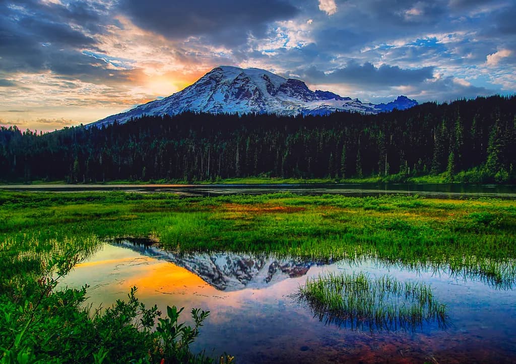 Mountain Reflection