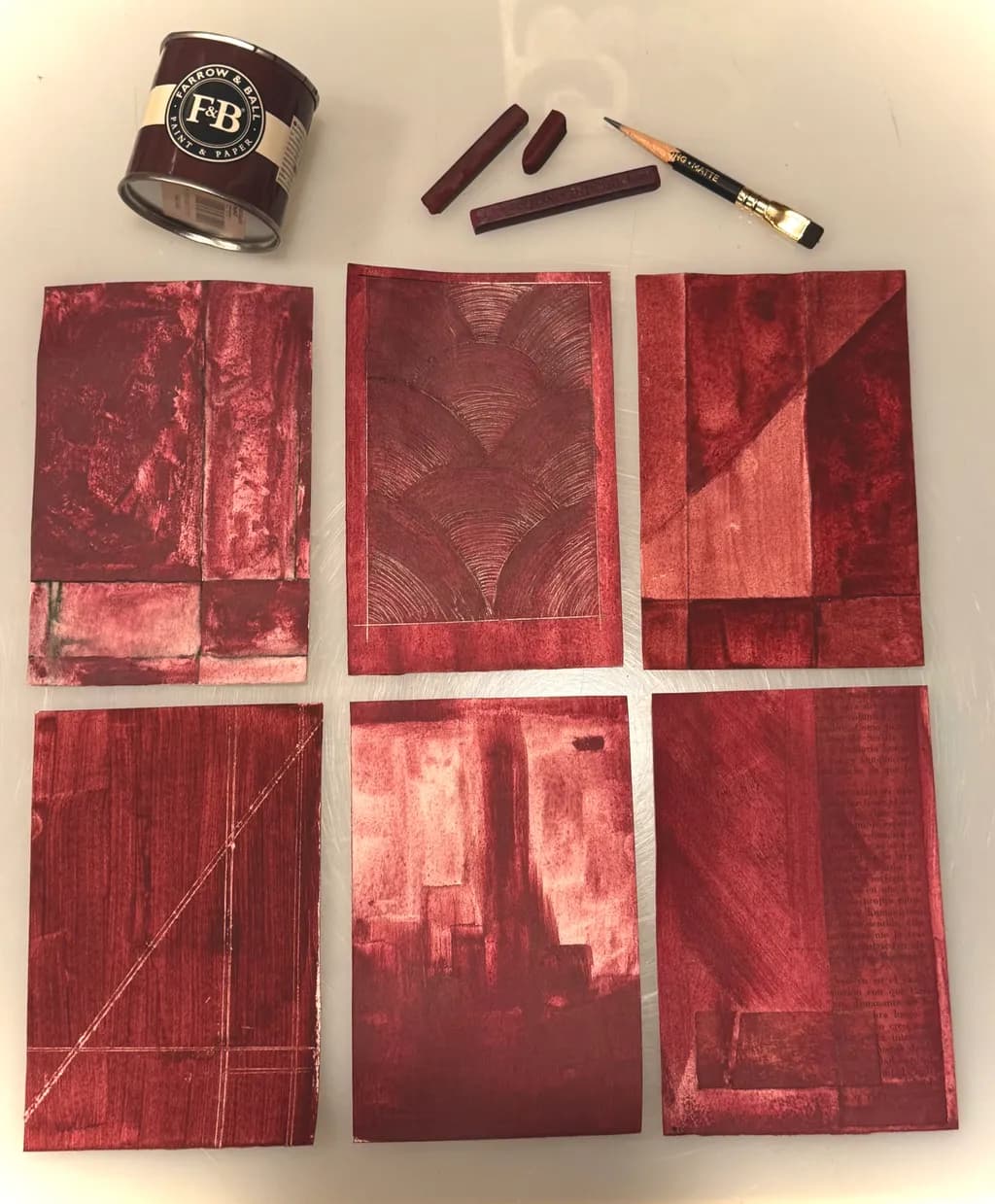 Crimson Textures