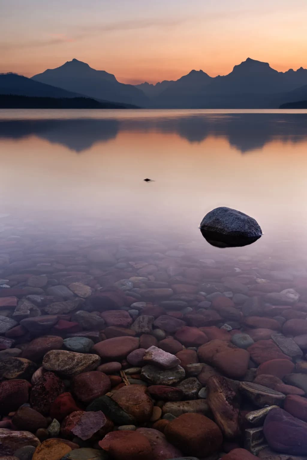 Mountain Lake Reflection