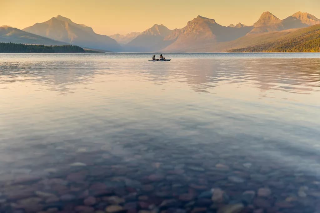 Mountain Lake Reflection