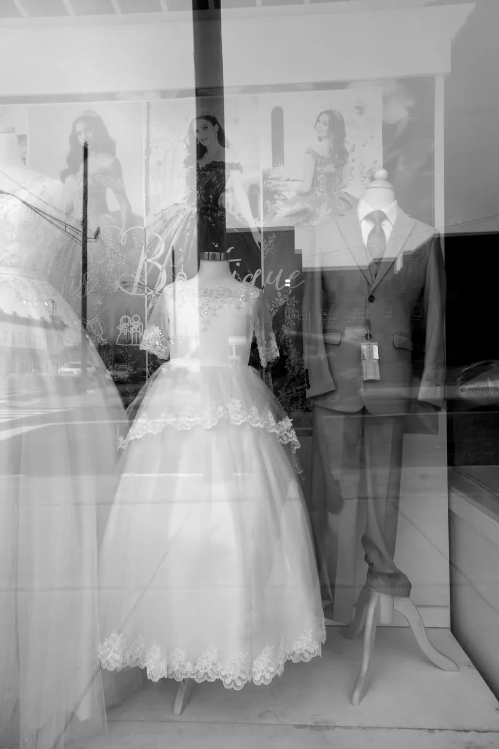 Wedding Clothes Reflected