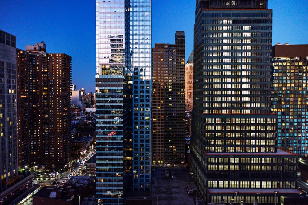 Cityscape at Twilight