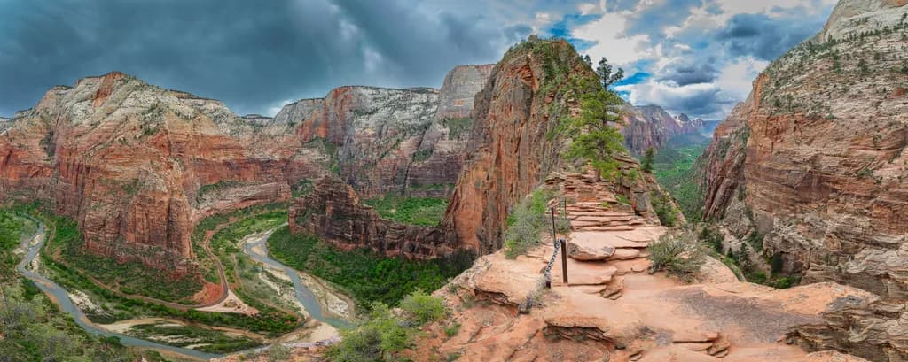 Zion Canyon Panorama