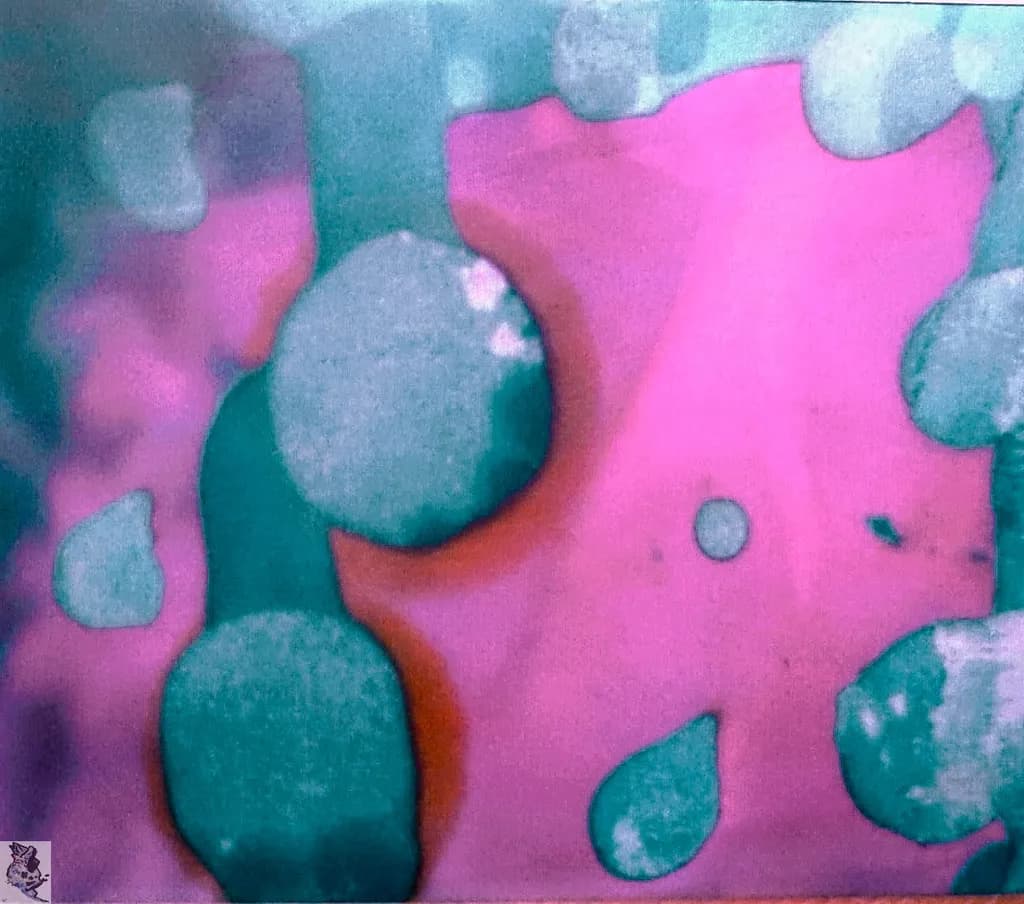 Whispers of Color: A Surreal Dance of Abstract Forms