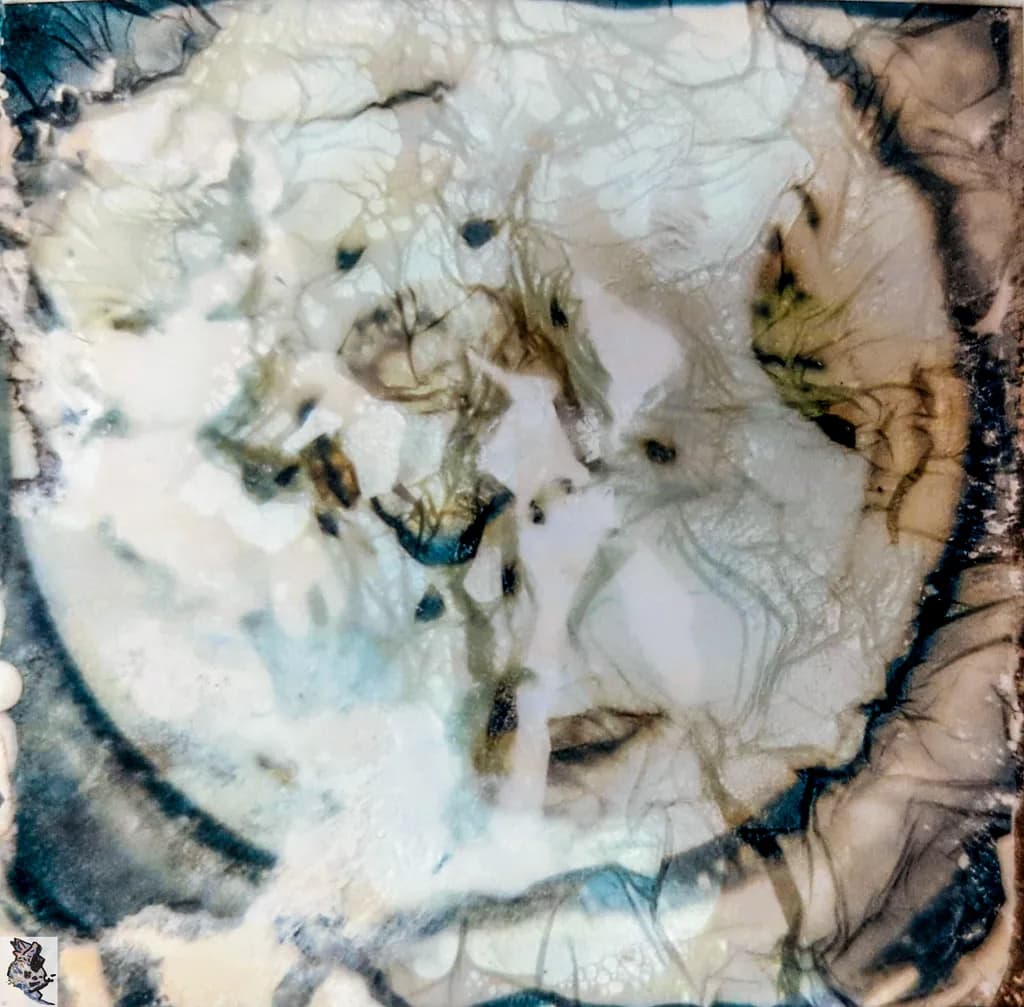 Whispers of Fluid Dreams: An Abstract Journey Through Translucent Textures