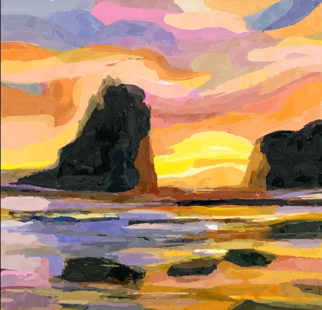 Cliffside Sunset