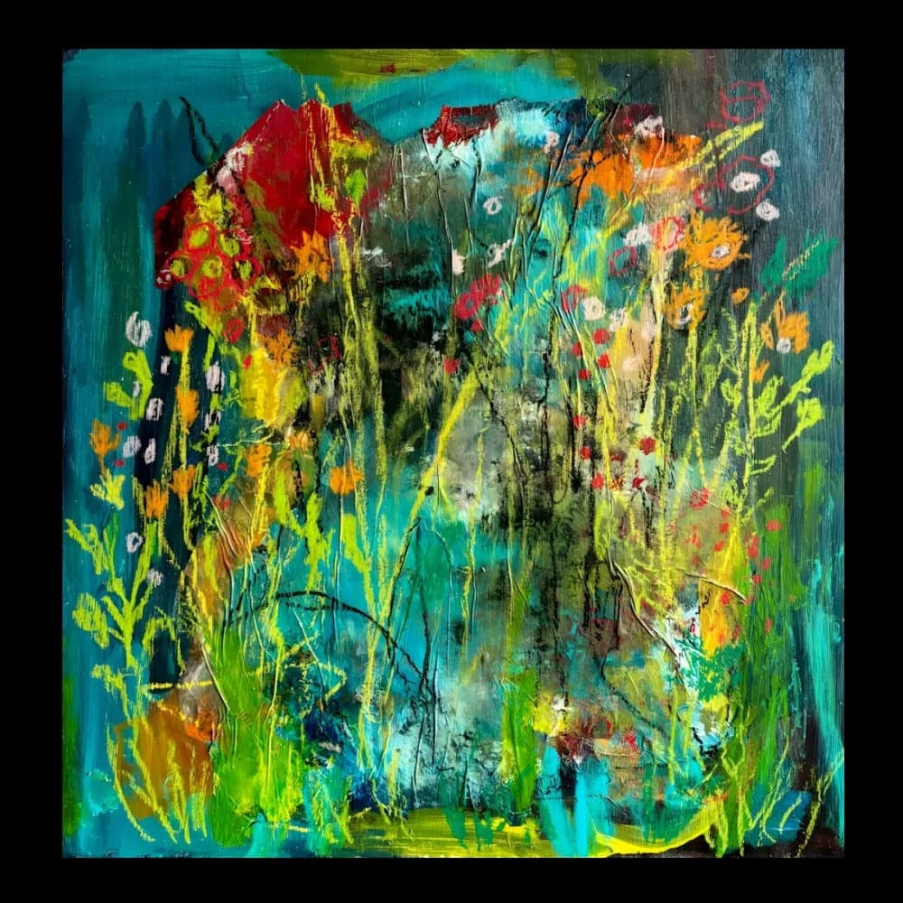 Vibrant Whispers of Nature: A Colorful Journey Through Abstract Flora