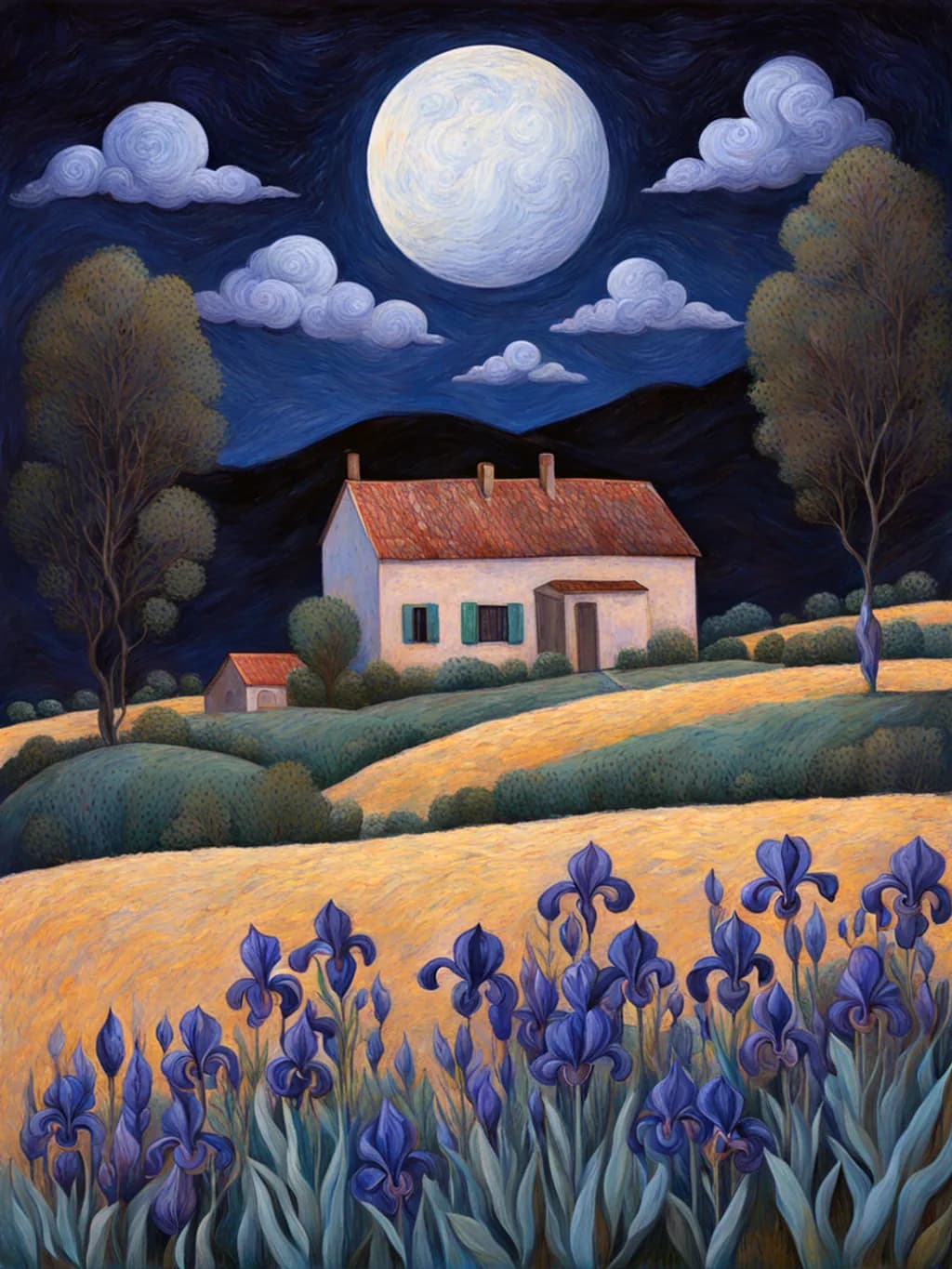 Moonlit Fields