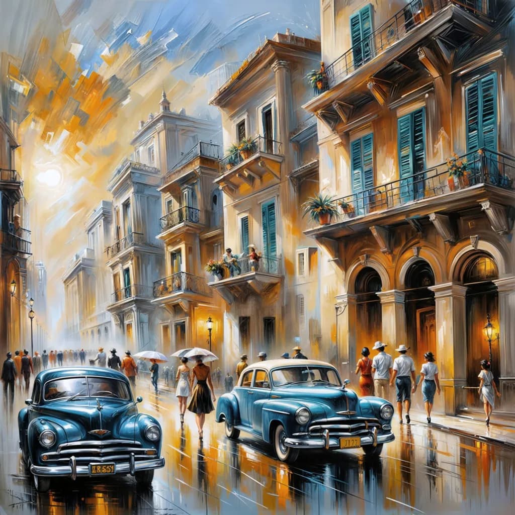 Rainy Day in Havana