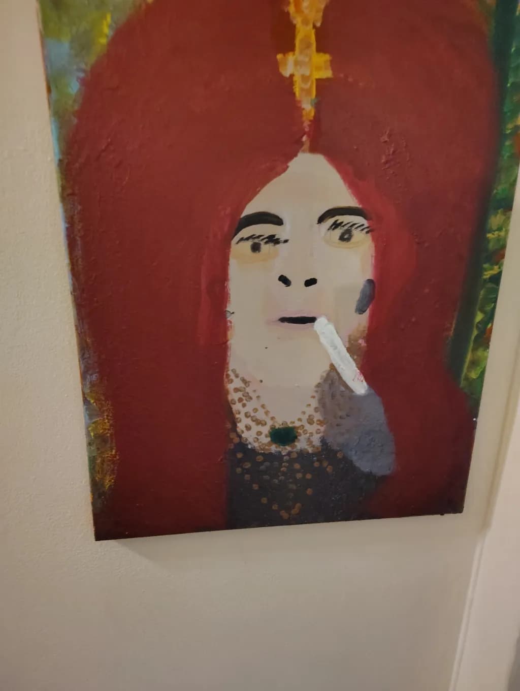 Colorful Smoke Portrait