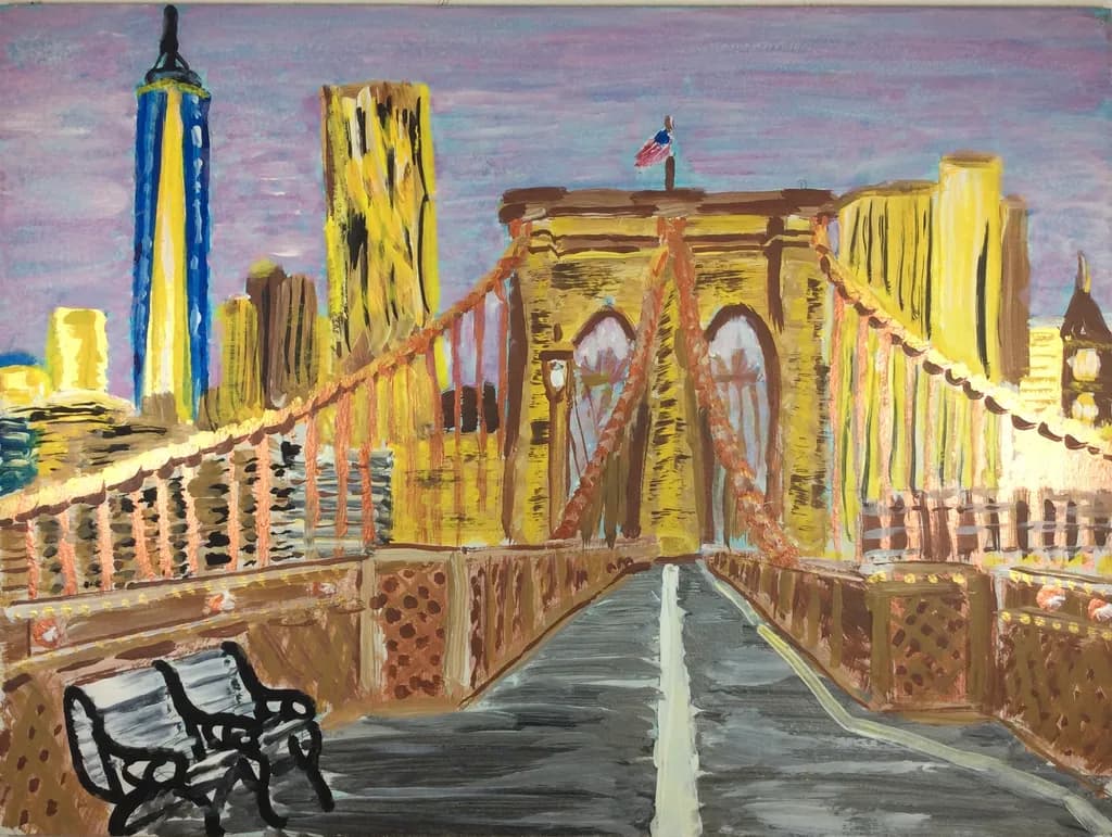 Brooklyn Bridge at Dusk