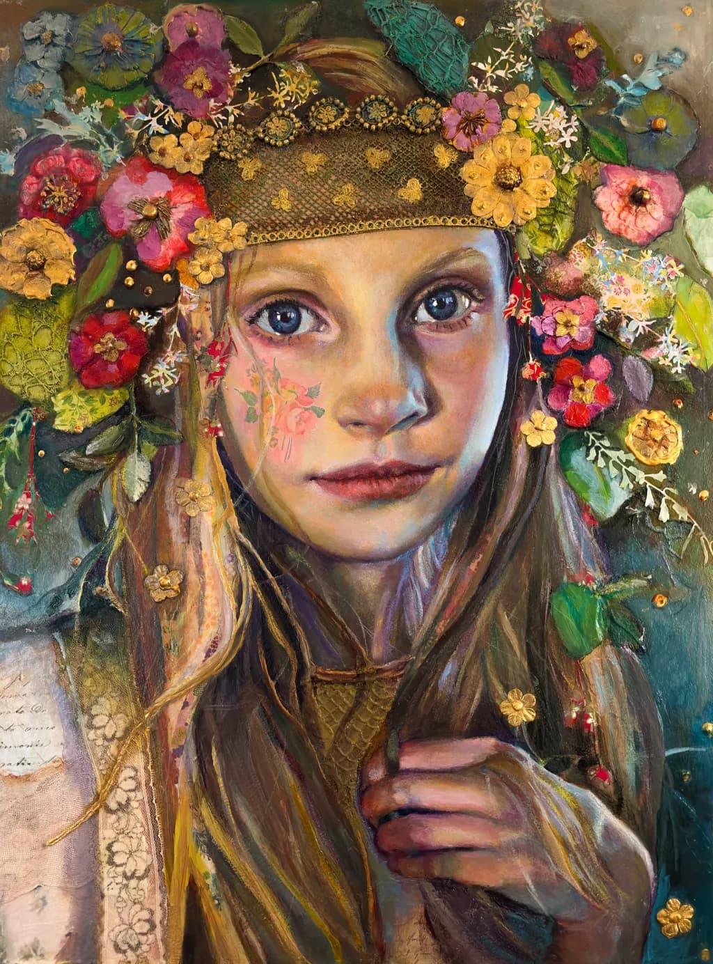 Floral Crown Portrait
