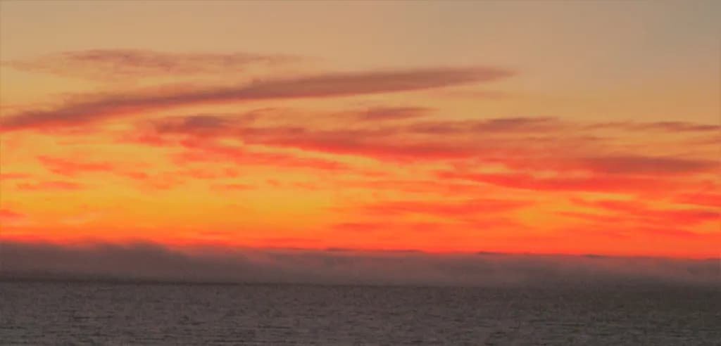Fiery Sunset