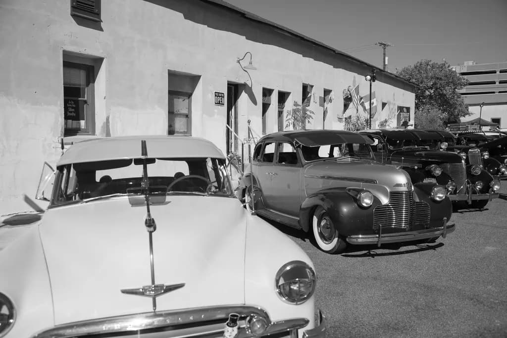 Vintage Cars Lineup