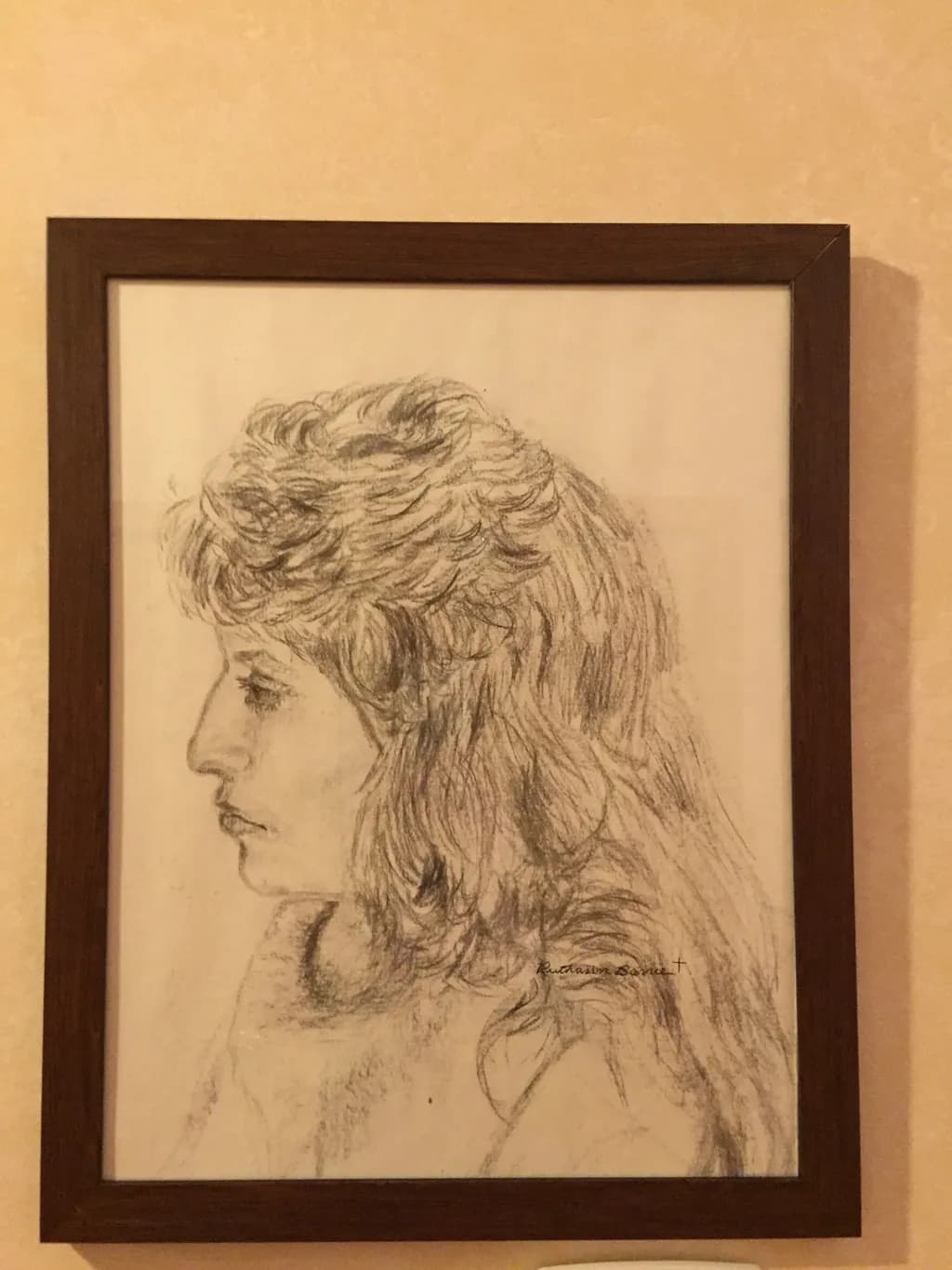 Profile in Pencil