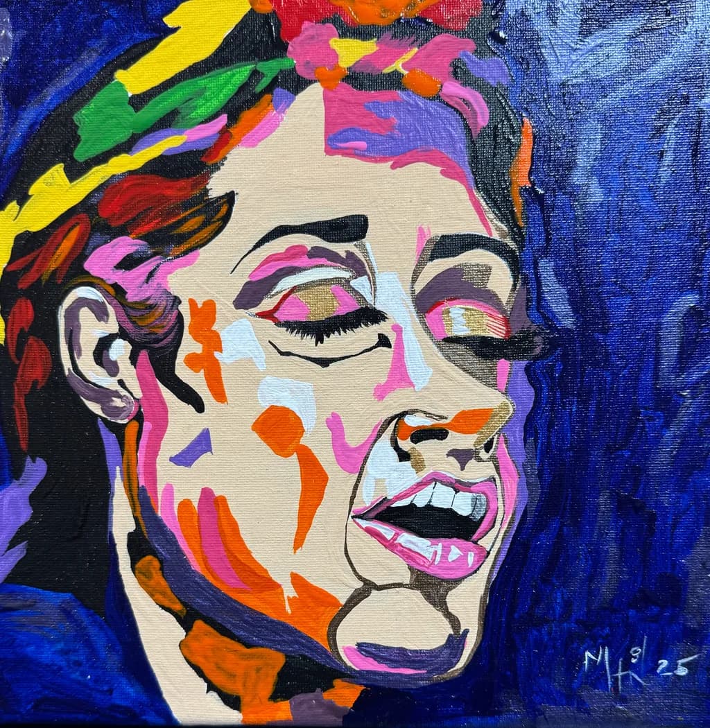 Vibrant Echoes: A Colorful Serenade of Emotion
