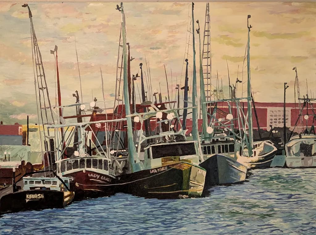 Boats at Sunset