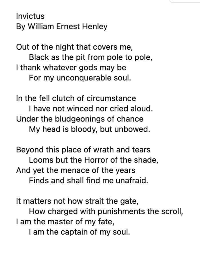 Unconquerable Soul