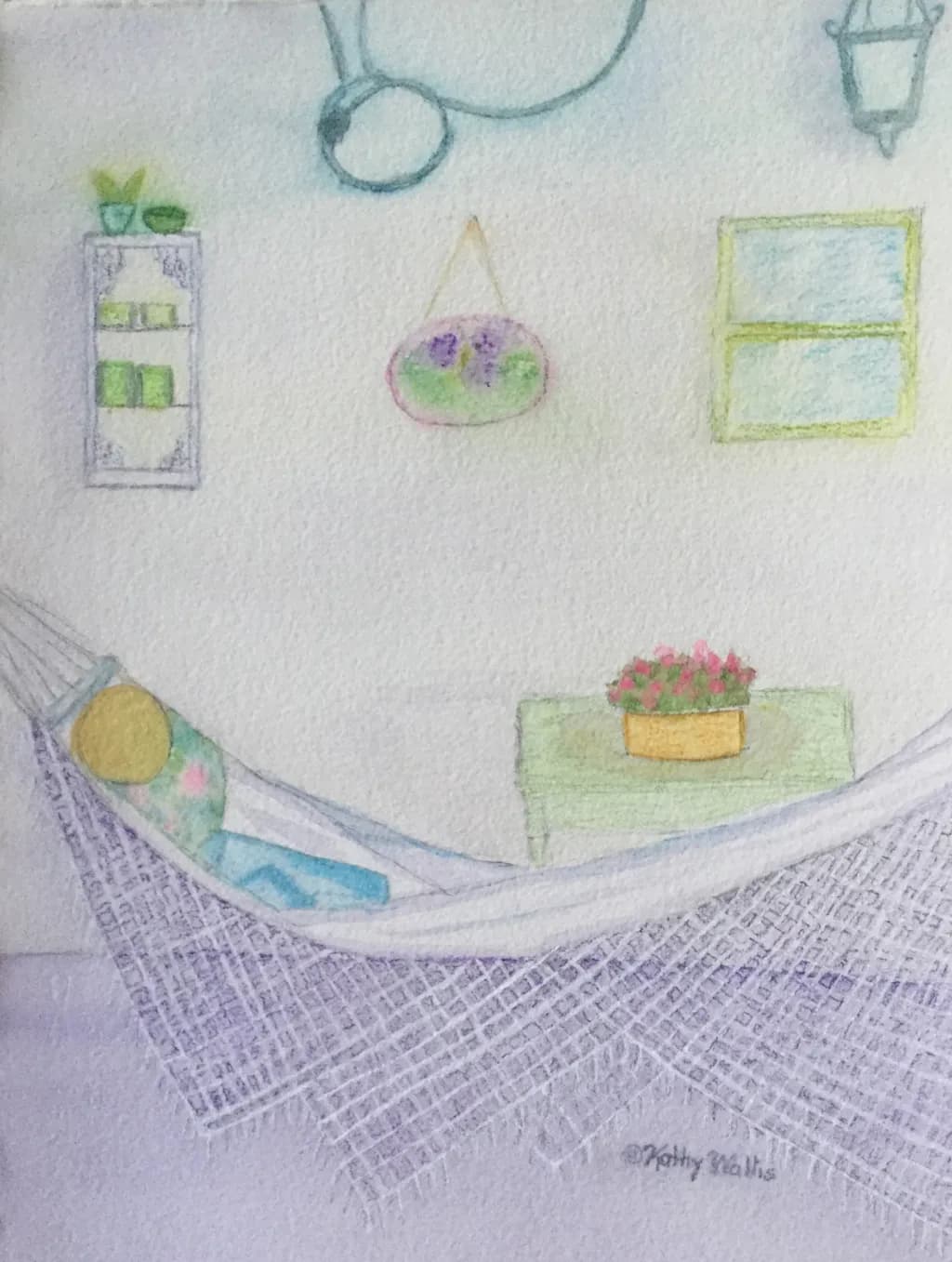 Serenity in a Sunlit Hammock: A Tranquil Retreat for the Soul